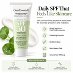 Gens Essentials Korean Glass Skin Sunscreen + Moisturizer SPF 50+ PA++++
