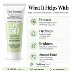 Gens Essentials Korean Glass Skin Sunscreen + Moisturizer SPF 50+ PA++++