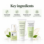 Clear Tone Trio B3 Niacinamide Serum + Skin Brightening Moisturizer + Glass Skin SPF 50+