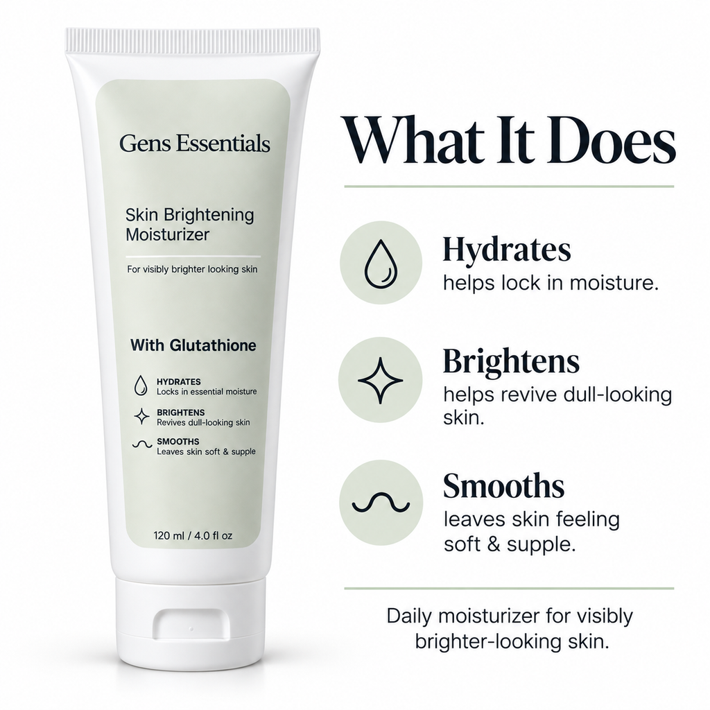 Gens Essentials Skin Brightening Moisturizer – 120ml