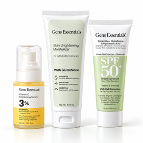 Complete Glow Trio Vitamin C Brightening Serum + Skin Brightening Moisturizer + Glass Skin SPF 50+