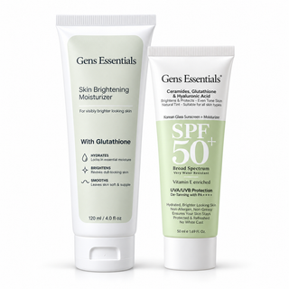 Glow Shield Duo-Moisturizer + Korean Glass Skin SPF 50+